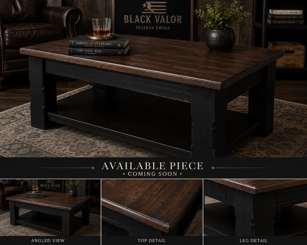 Black Valor Coffee Table - Coming Soon