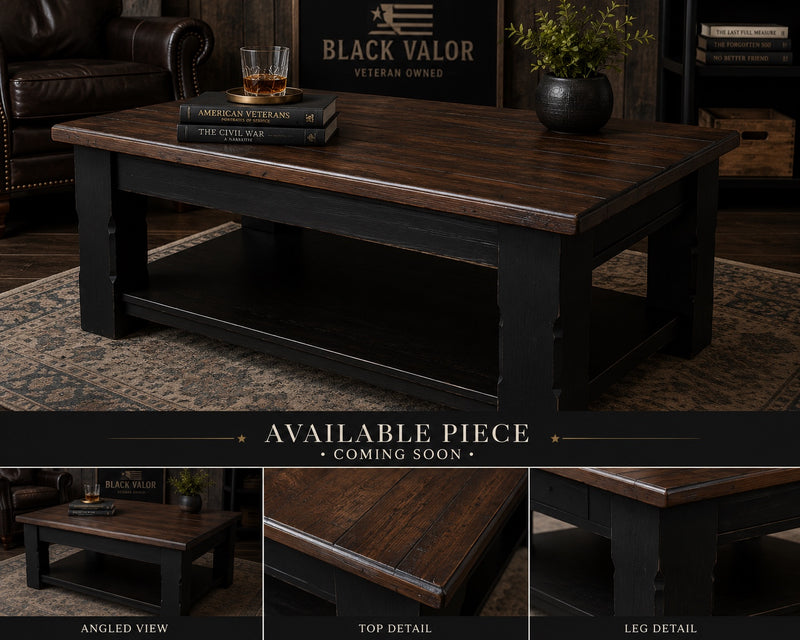 Black Valor Coffee Table - Coming Soon