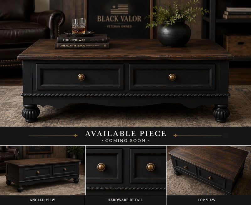 Black Valor Coffee Table - Coming Soon