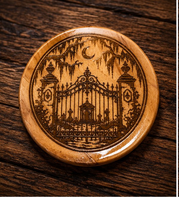 Southern Gothic coaster
