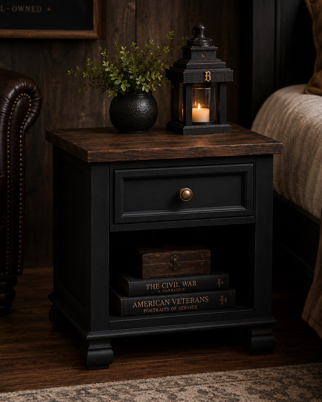 Custom end table