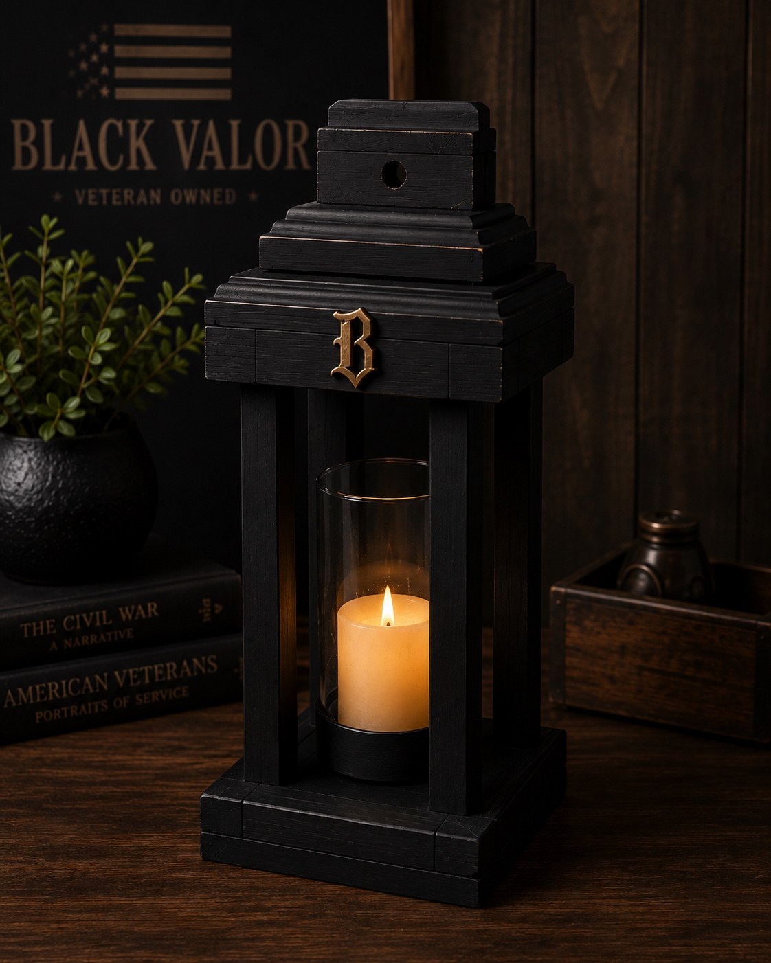 Black Valor lantern